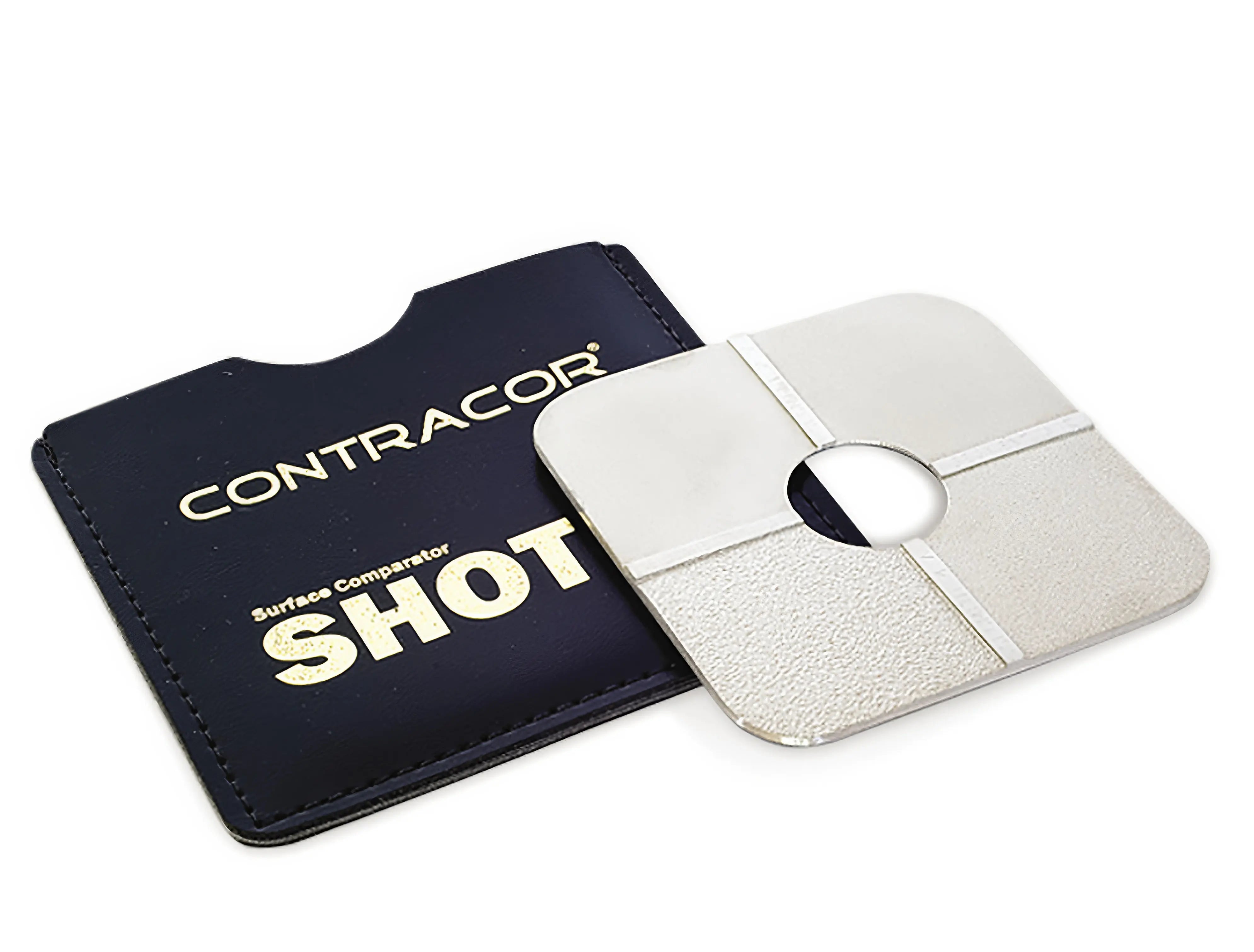 Comparateur de rugosité de surface SRC-SHOT, grenaille BGCOMAGENCY