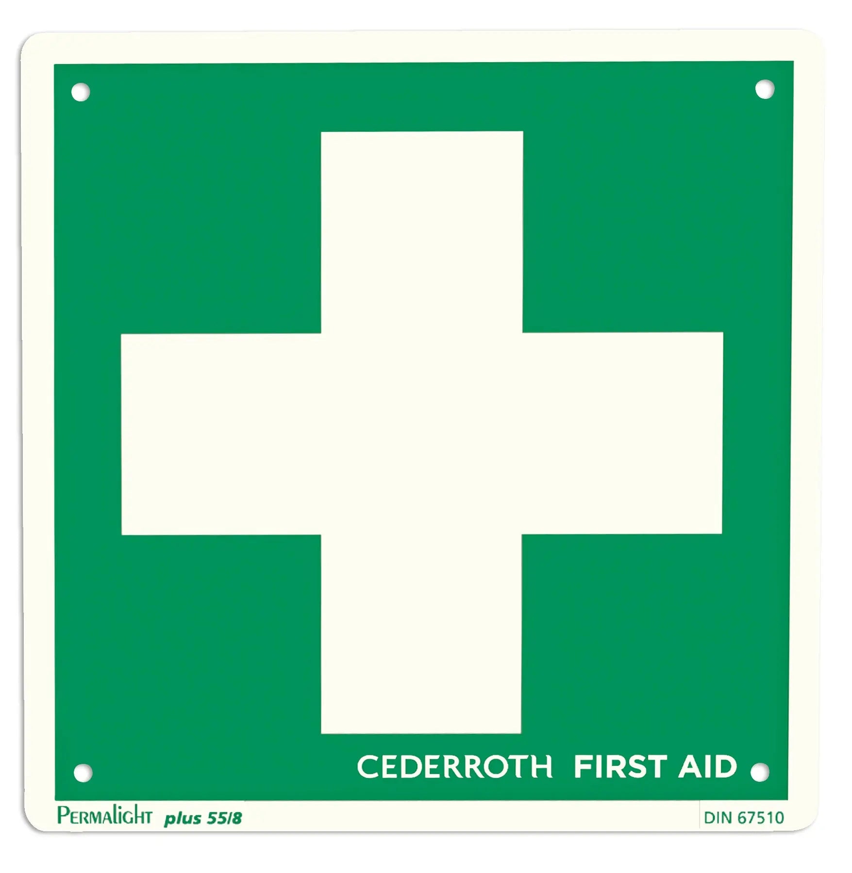 Cederroth - panneau premiers secours, double face BGCOMAGENCY