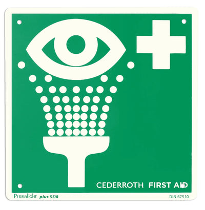 Cederroth - panneau douche oculaire, double face