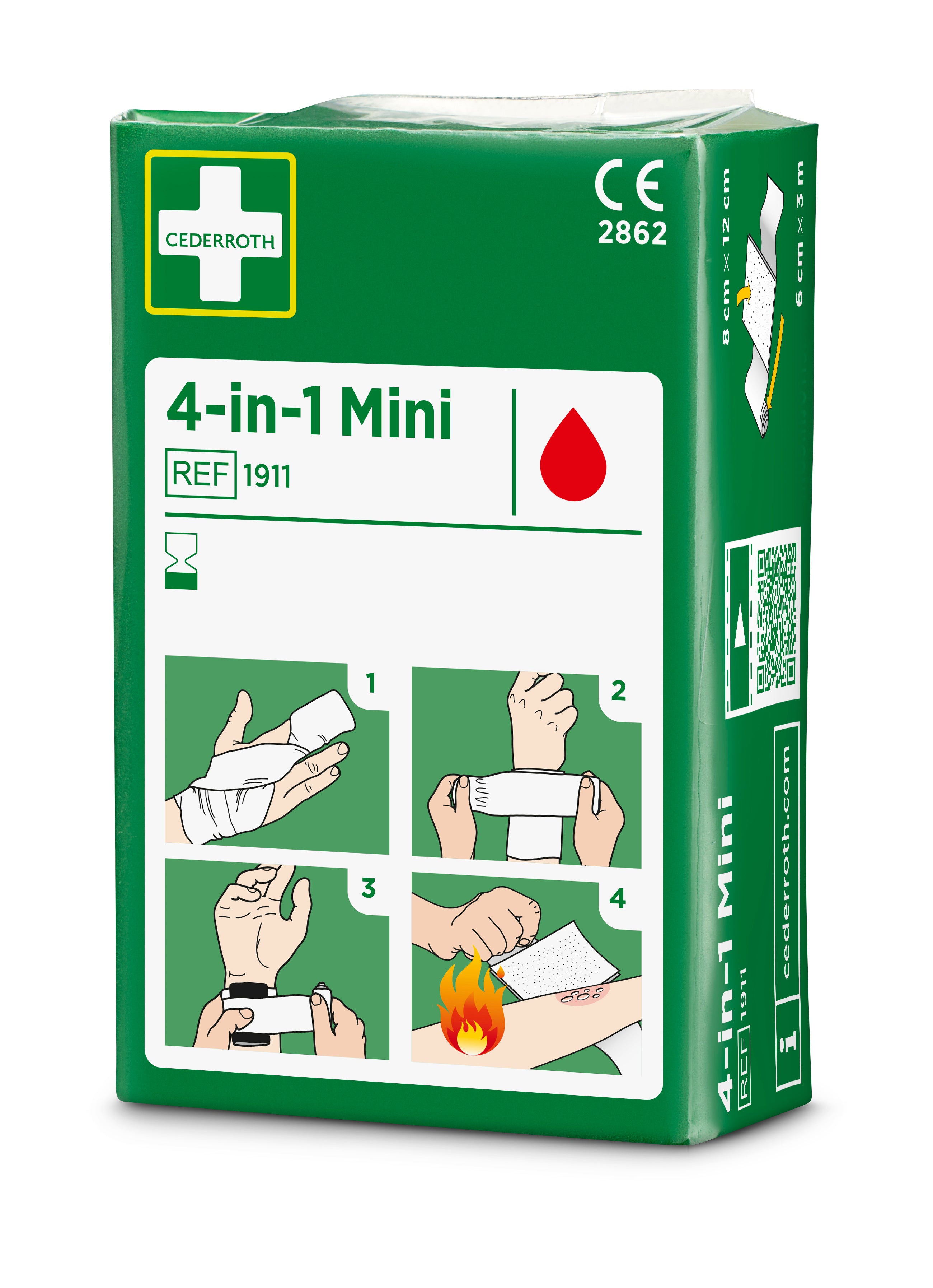 Cederroth - Mini stop sang Cederroth 4-en-1