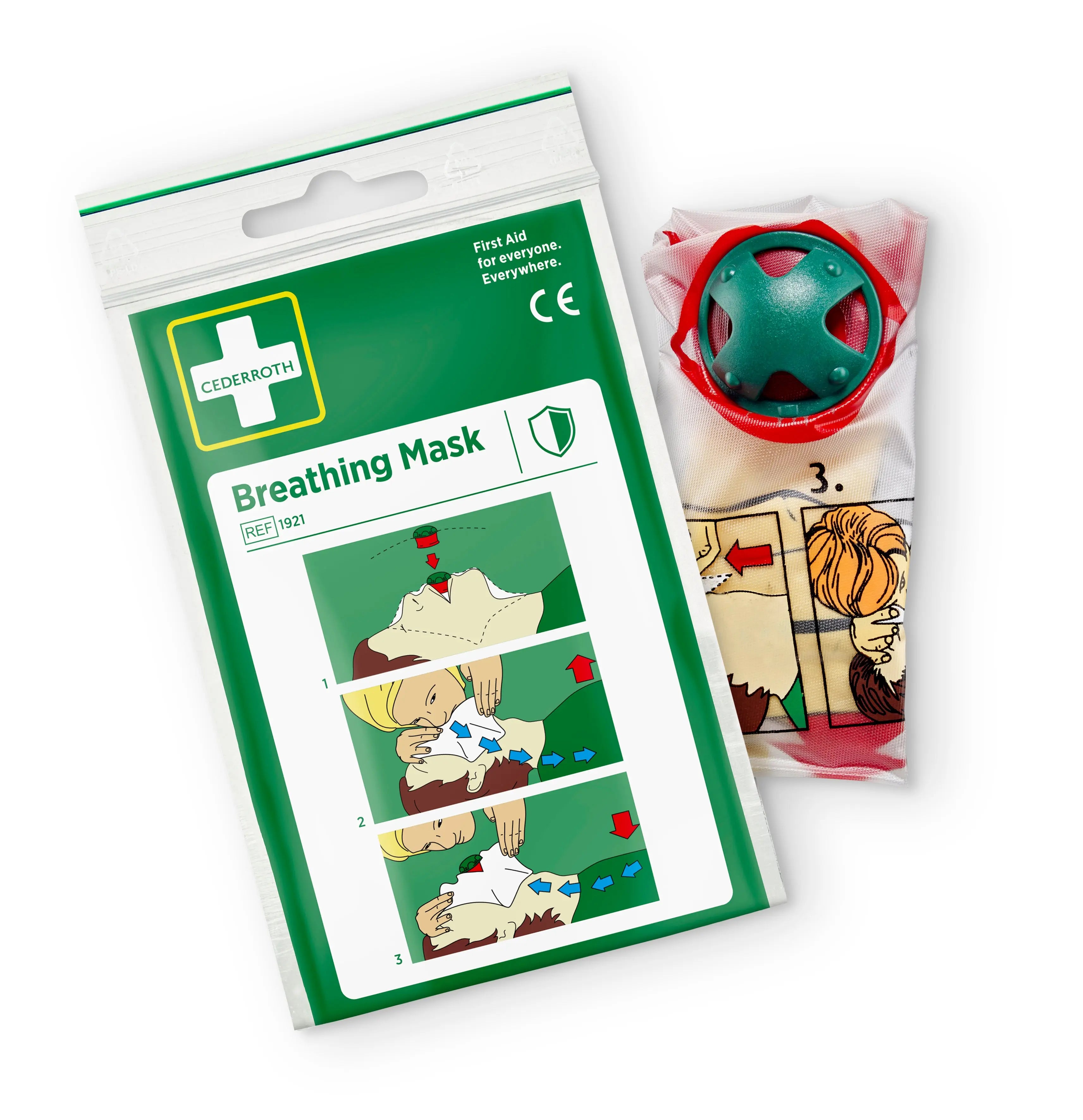CEDERROTH - 1 masque respiratoire BGCOMAGENCY