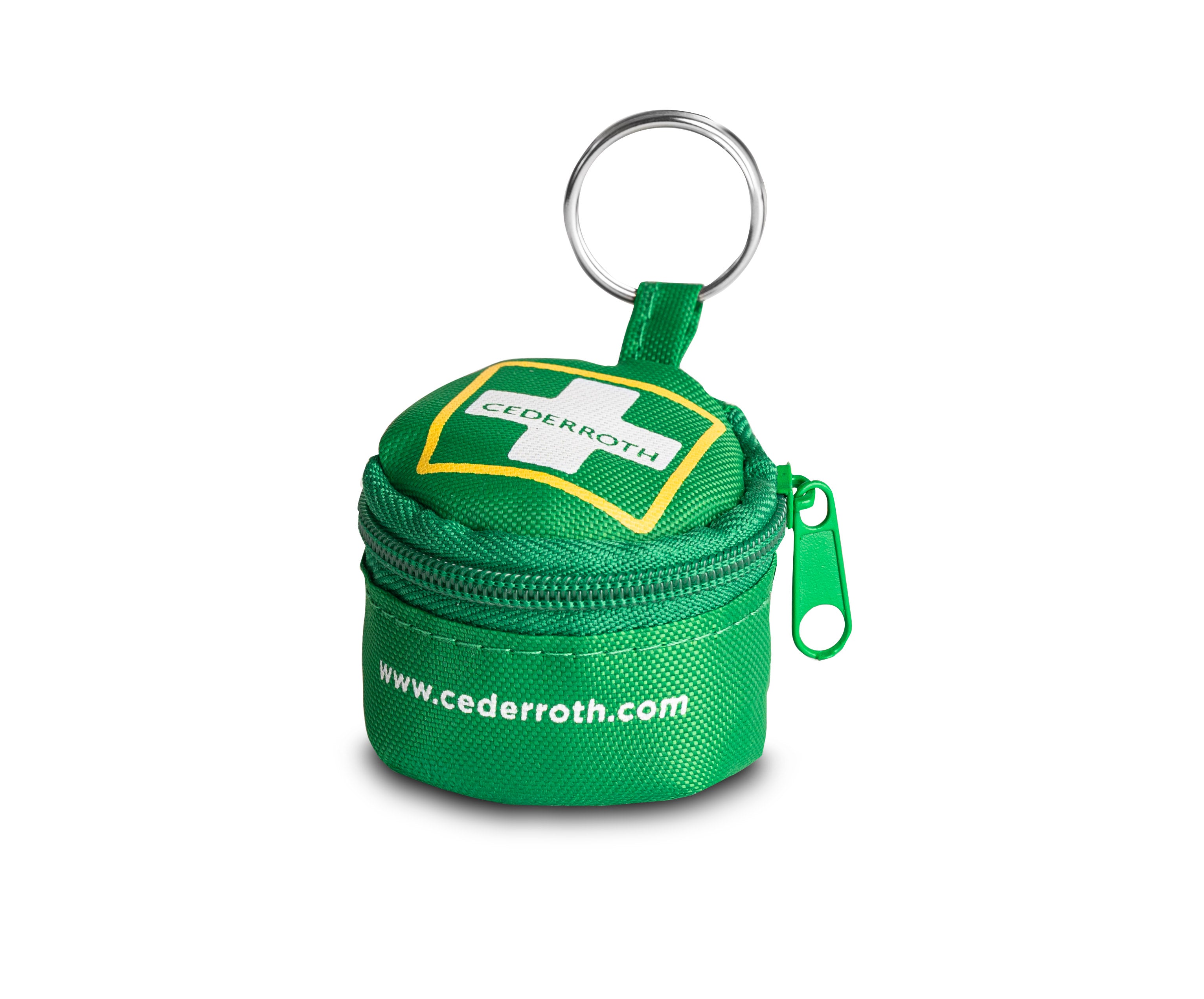 Cederroth - Masque bouche à bouche Cederroth dans un étui porte clés