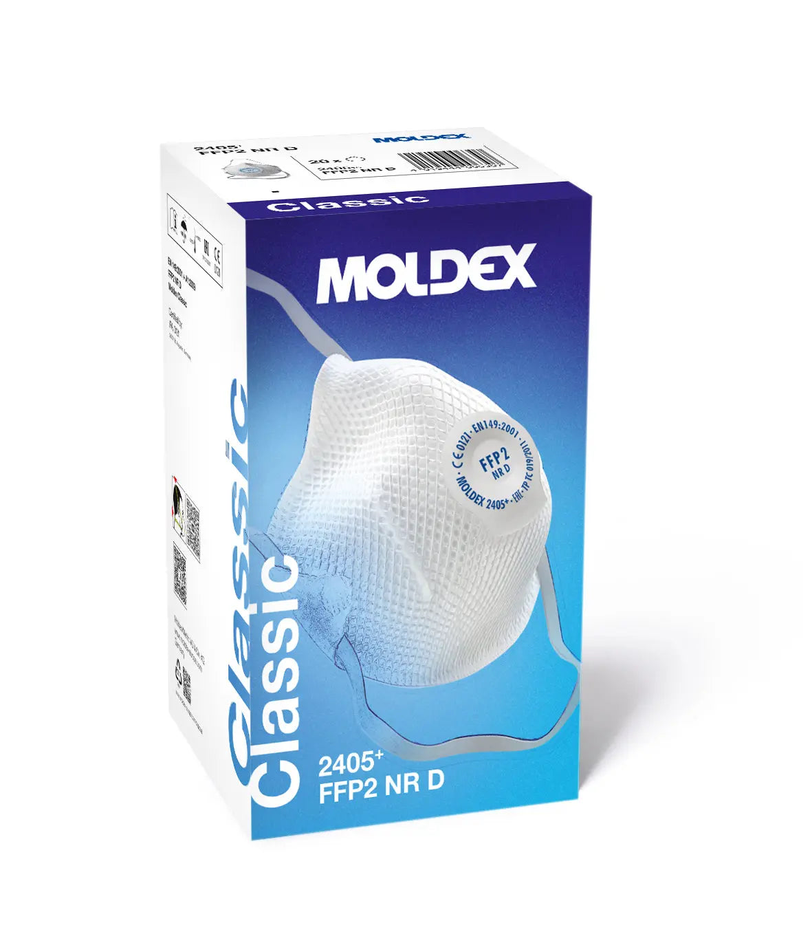 MOLDEX - Masque FFP2 NR D Soupape Classic MOLDEX