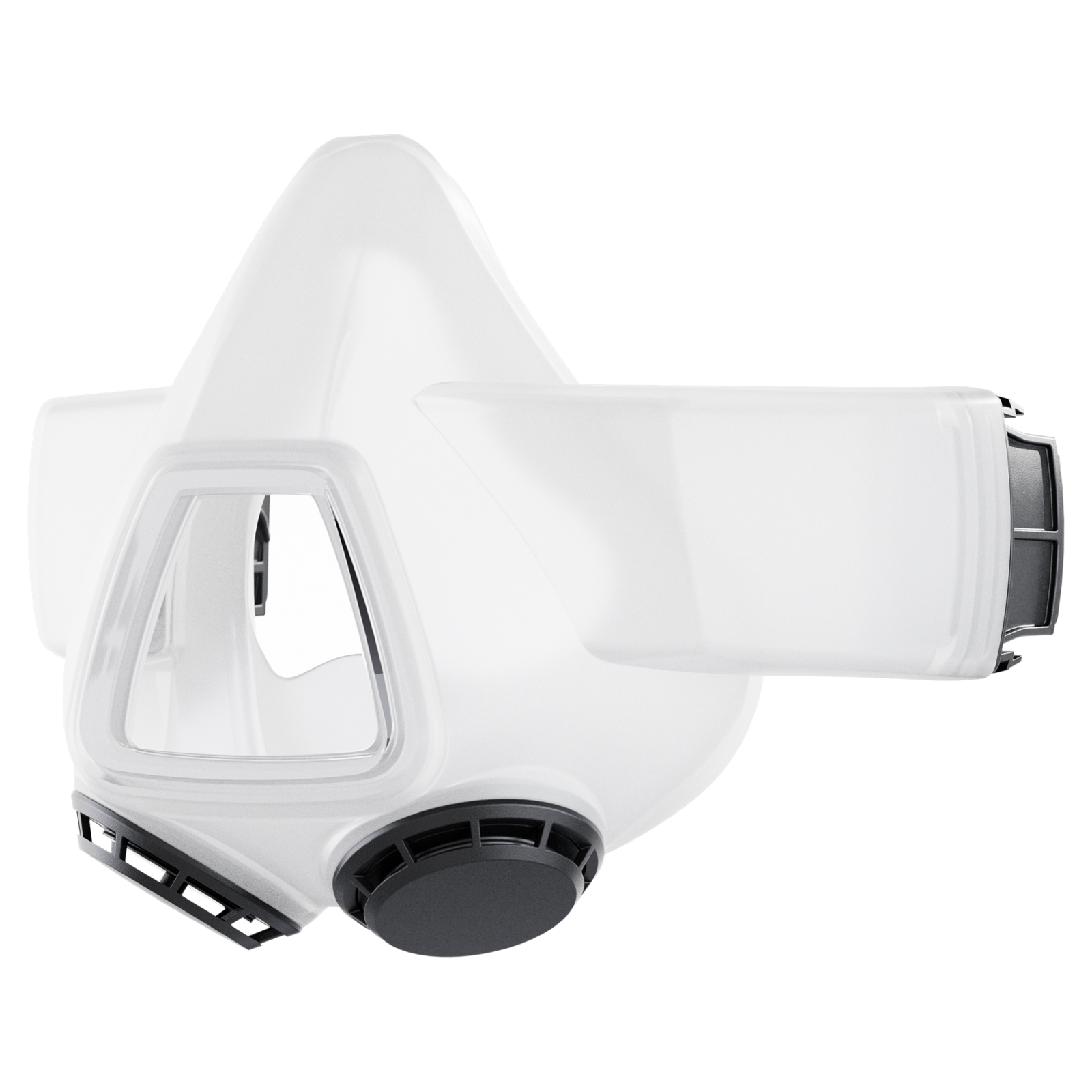 OPTREL – Demi-masque silicone taille S