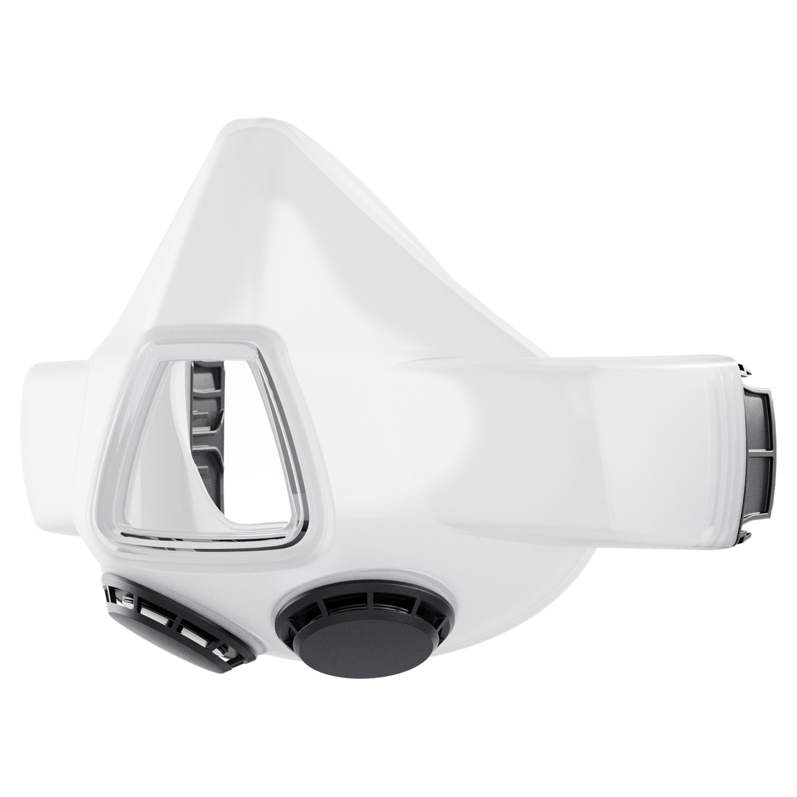 OPTREL – Demi-masque silicone taille L