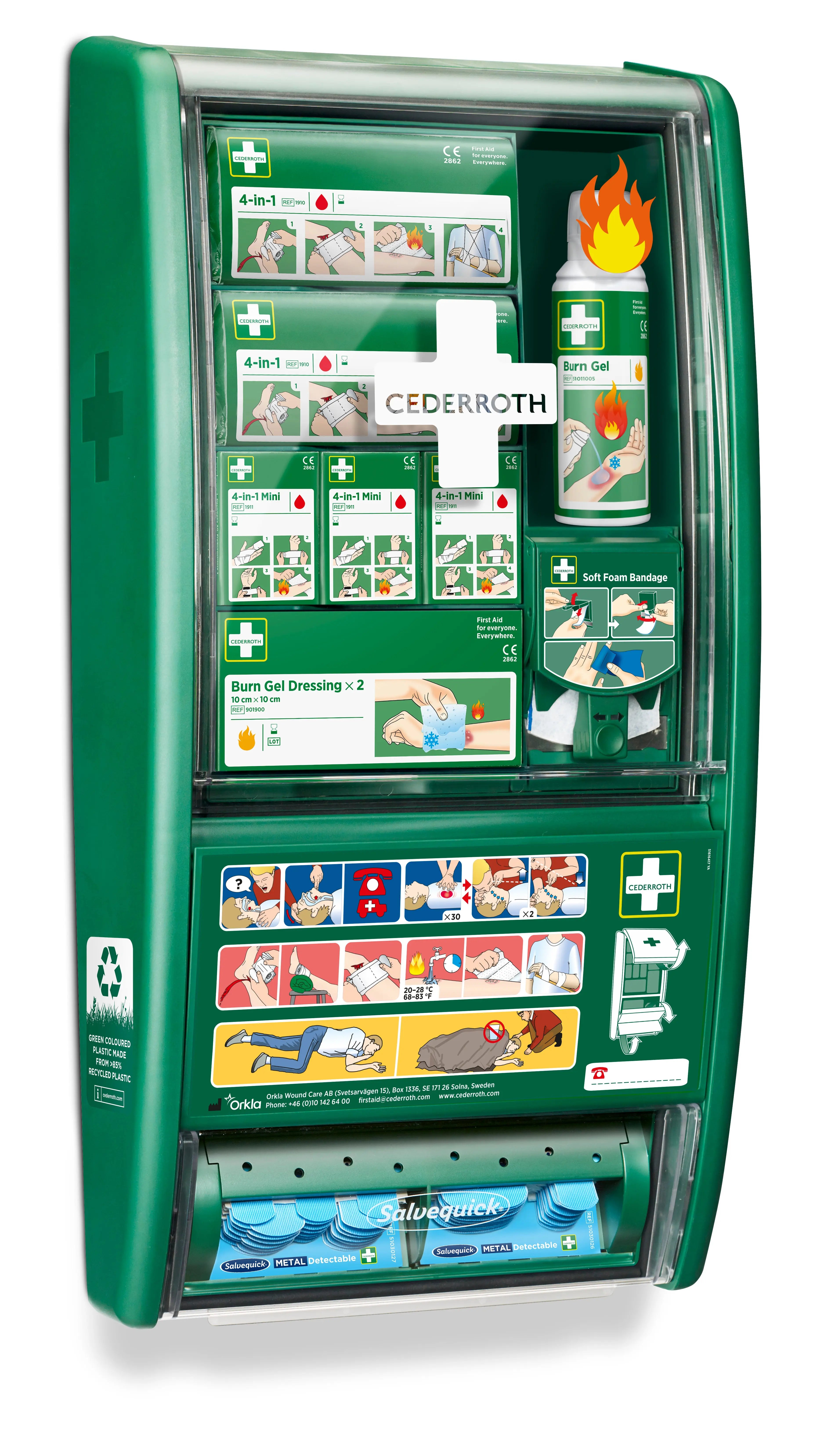 CEDERROTH - Station de premiers secours et brûlures BGCOMAGENCY