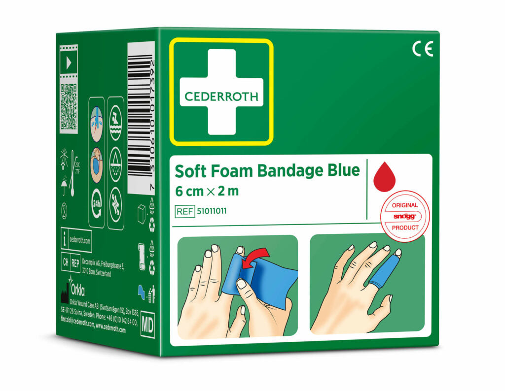 CEDERROTH - Soft Foam Bleu 6 cm BGCOMAGENCY