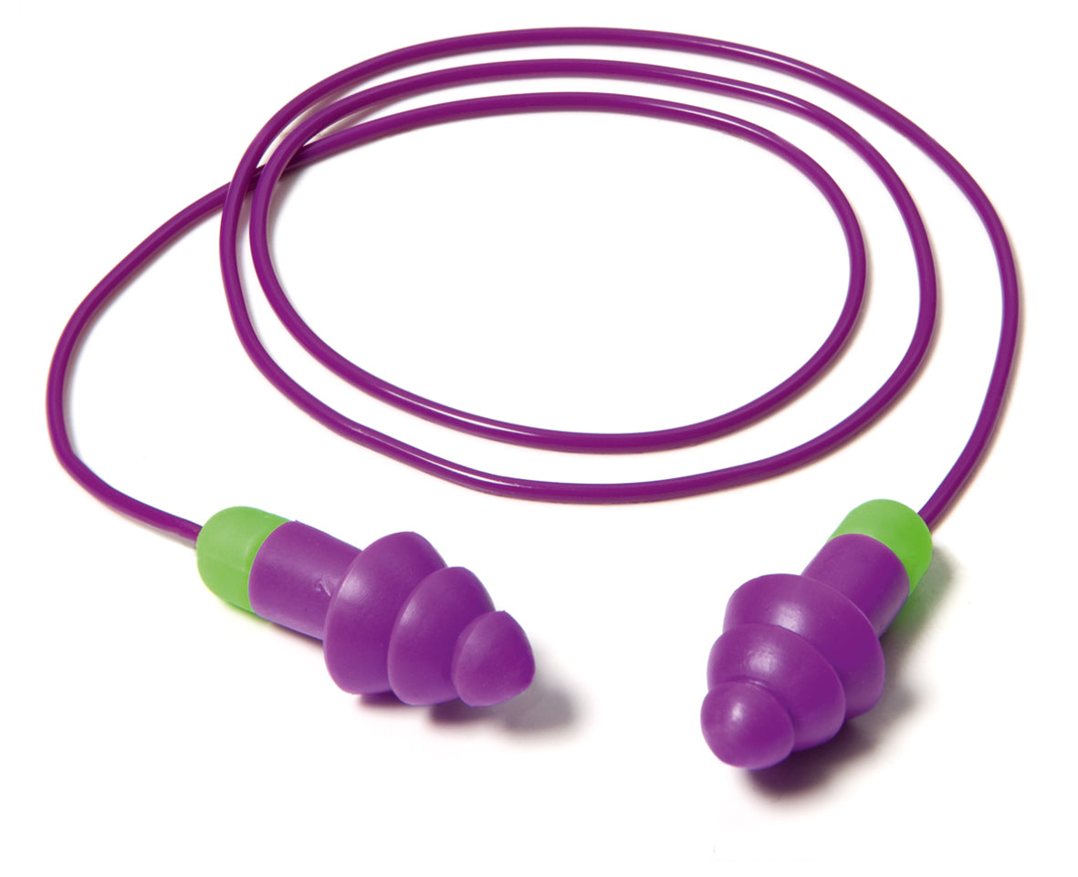 MOLDEX - Bouchons Réutilisables Rockets® Cordés PocketPak