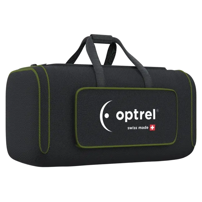OPTREL – Sac e3000X noir/vert avec logo optrel OPTREL