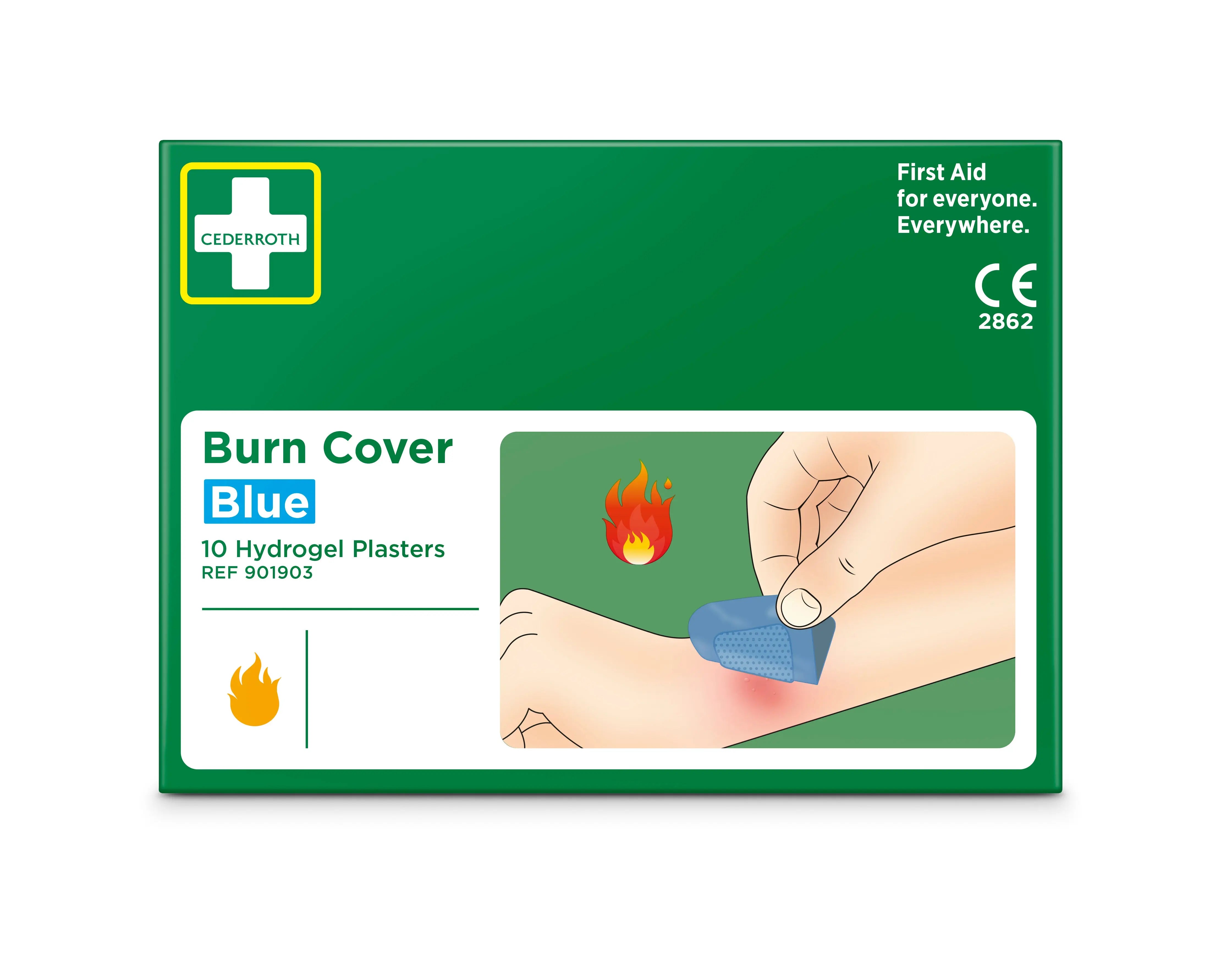 Cederroth - Pansements pour brûlures Burn Cover (REF 901903)
