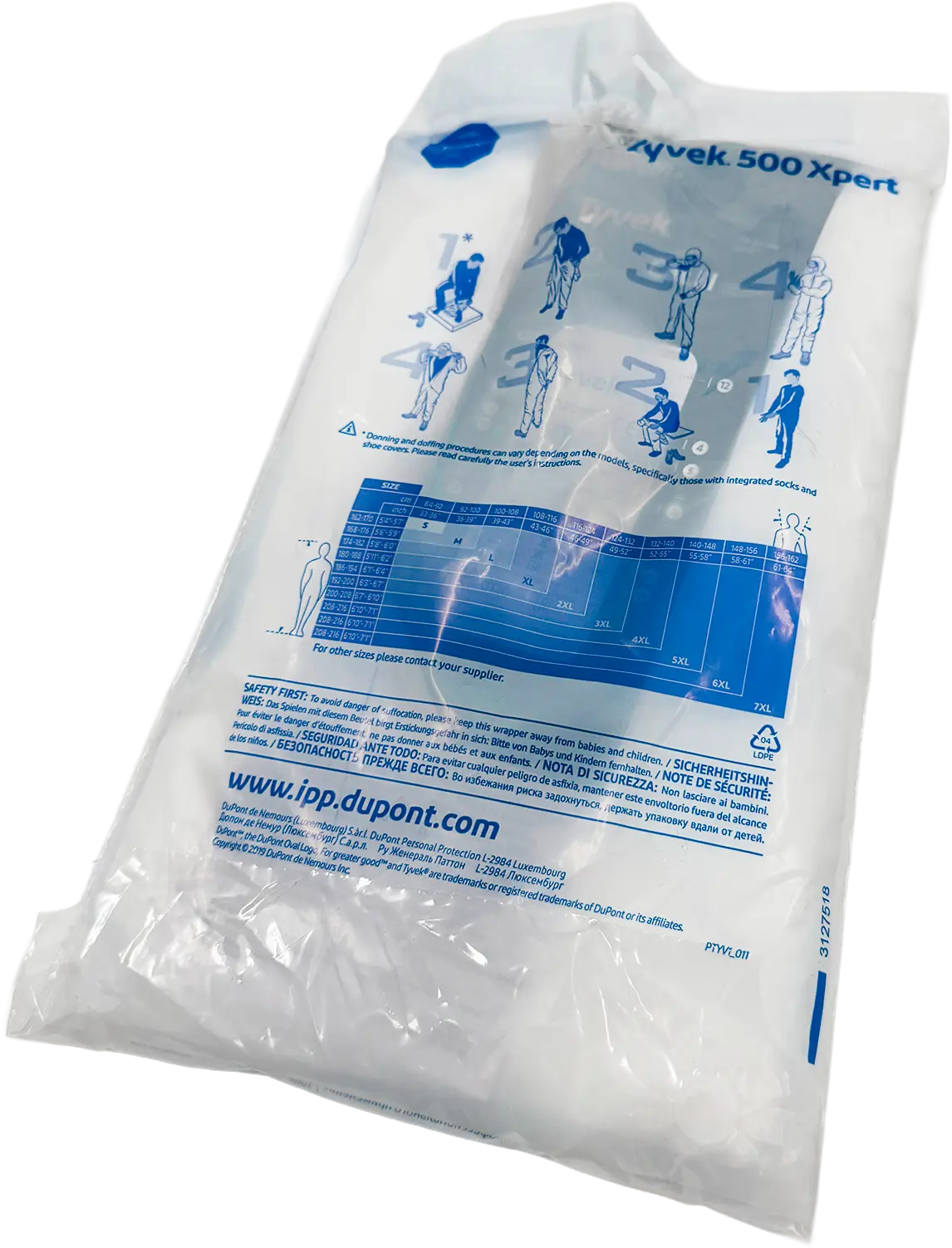 SEGETEX - Combinaison jetable - TYVEK - 500 expert BGCOMAGENCY
