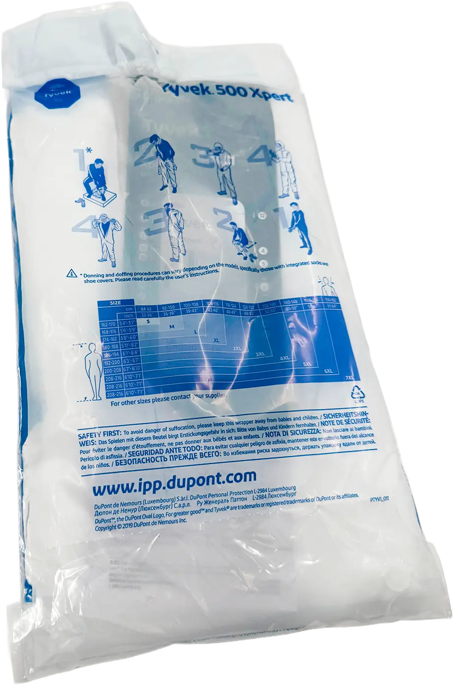 SEGETEX - Combinaison jetable - TYVEK - 500 expert BGCOMAGENCY