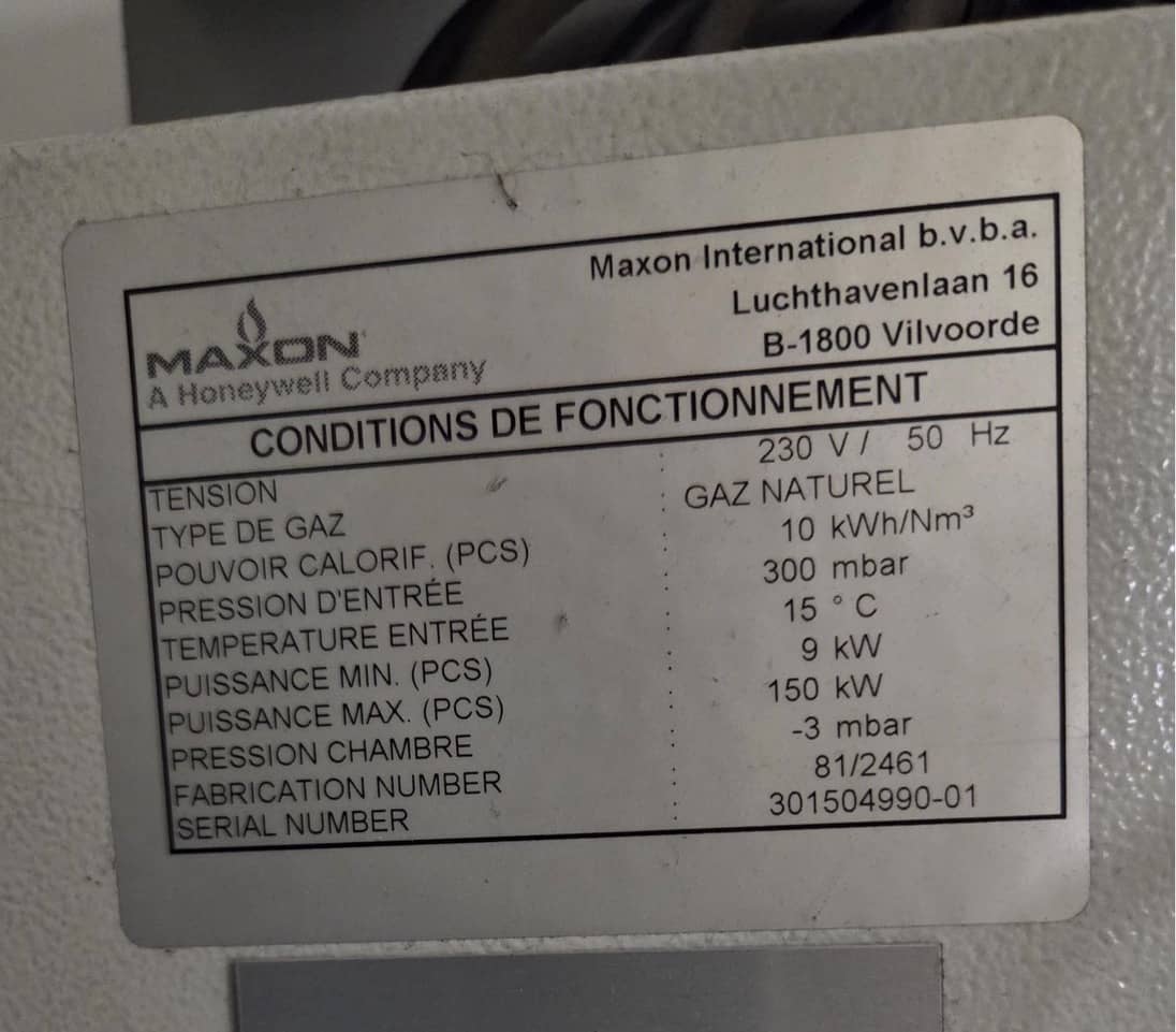 Chaîne complète de thermolaquage – capacités 5 m (L) × 2,5 m (H) – OMIA (FR) + monobain “IS – TORAN”