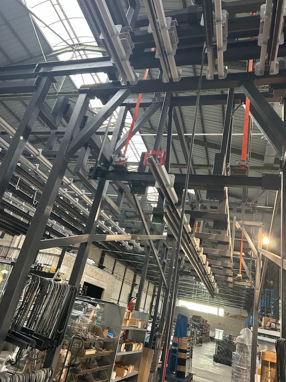 Chaîne de production complète - Sablage et thermolaquage - Occasion