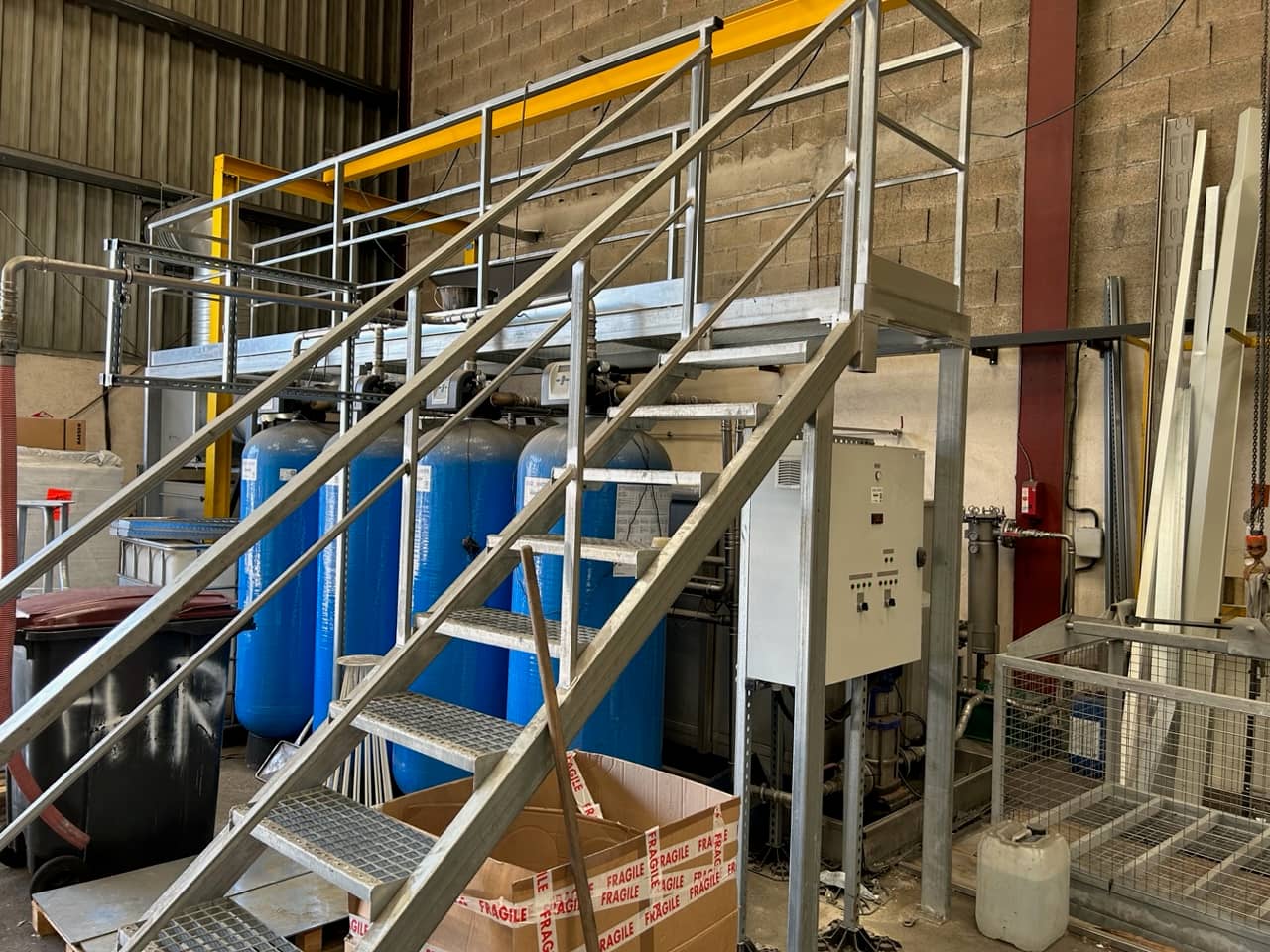 Unité de décapage chimique - Occasion Récente (mise en service 2022)