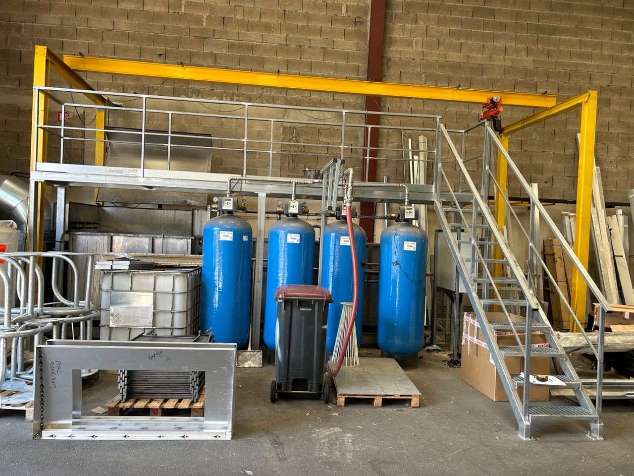 Unité de décapage chimique - Occasion Récente (mise en service 2022)