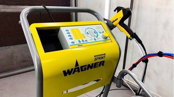Lot de 2 systèmes manuels de poudrage WAGNER Sprint – PEM-X1 (état proche du neuf)