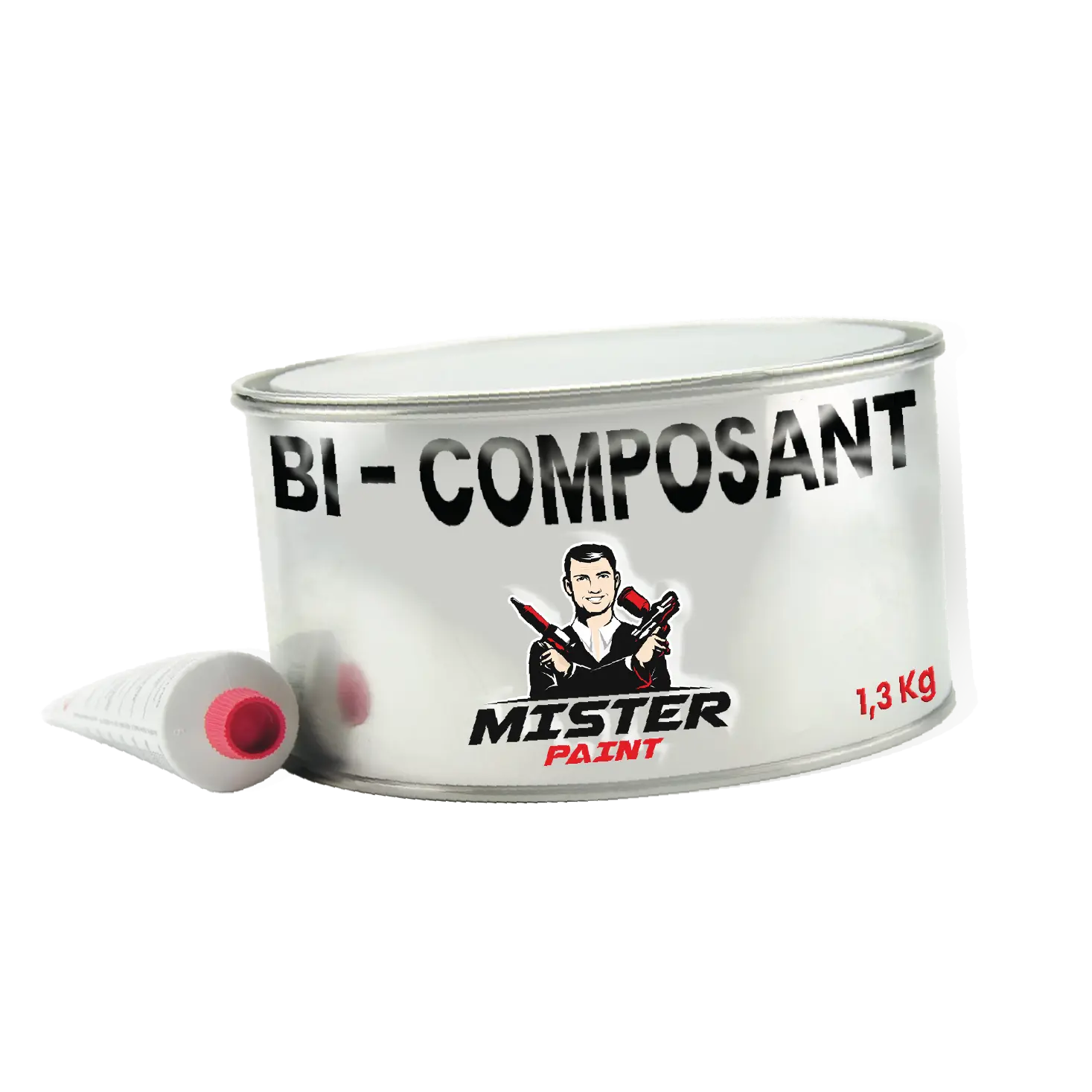 MASTIC BI-COMPOSANTS HAUTE TEMPÉRATURE / Pot de 1300g BGCOMAGENCY