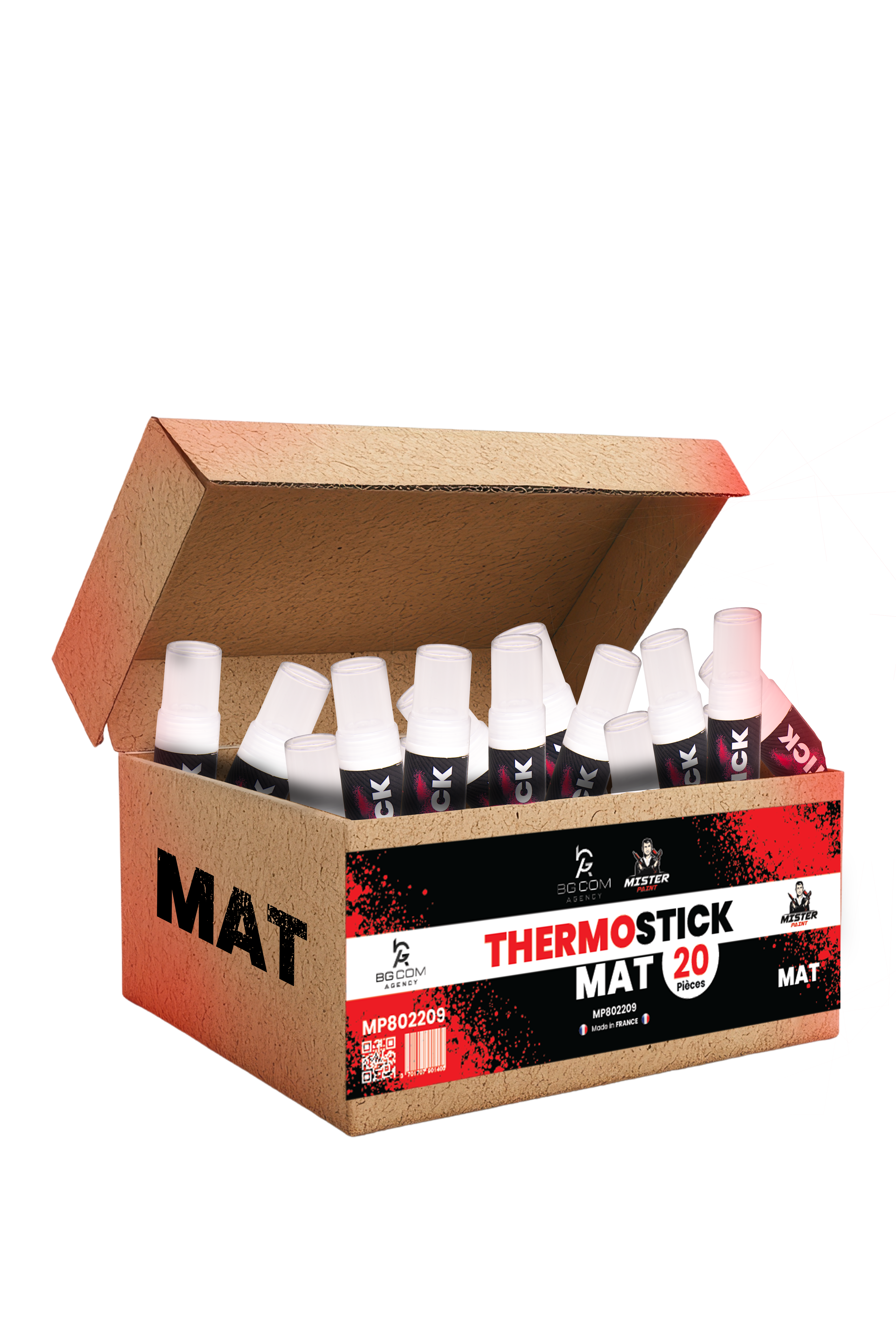 PI // Thermostick – Sticks de Retouche Mat Neutre