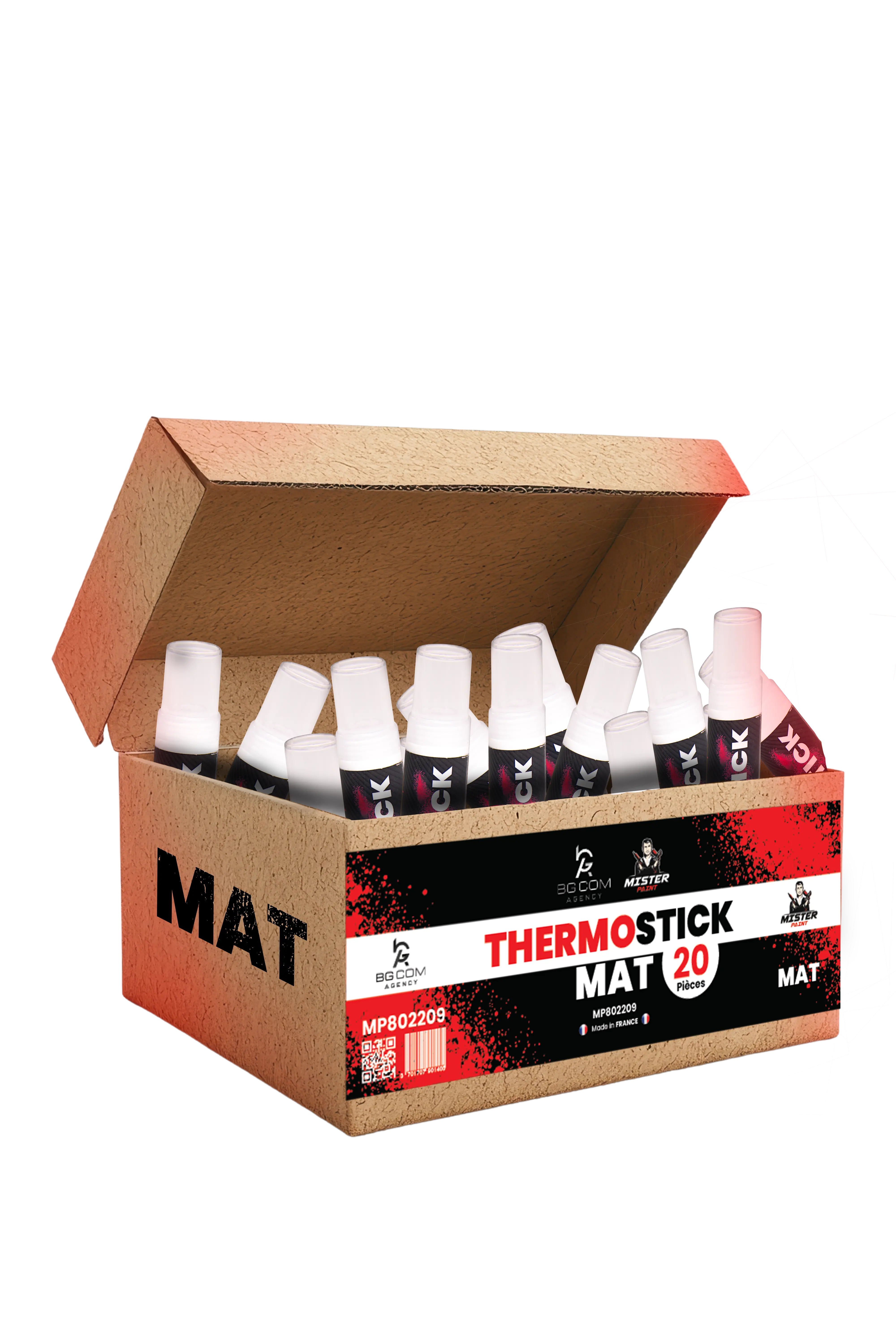 PI // Thermostick – Sticks de Retouche Mat Neutre PAINT'INNOV
