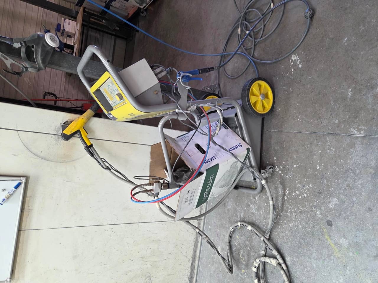 Chaîne complète de thermolaquage – capacités 5 m (L) × 2,5 m (H) – OMIA (FR) + monobain “IS – TORAN”