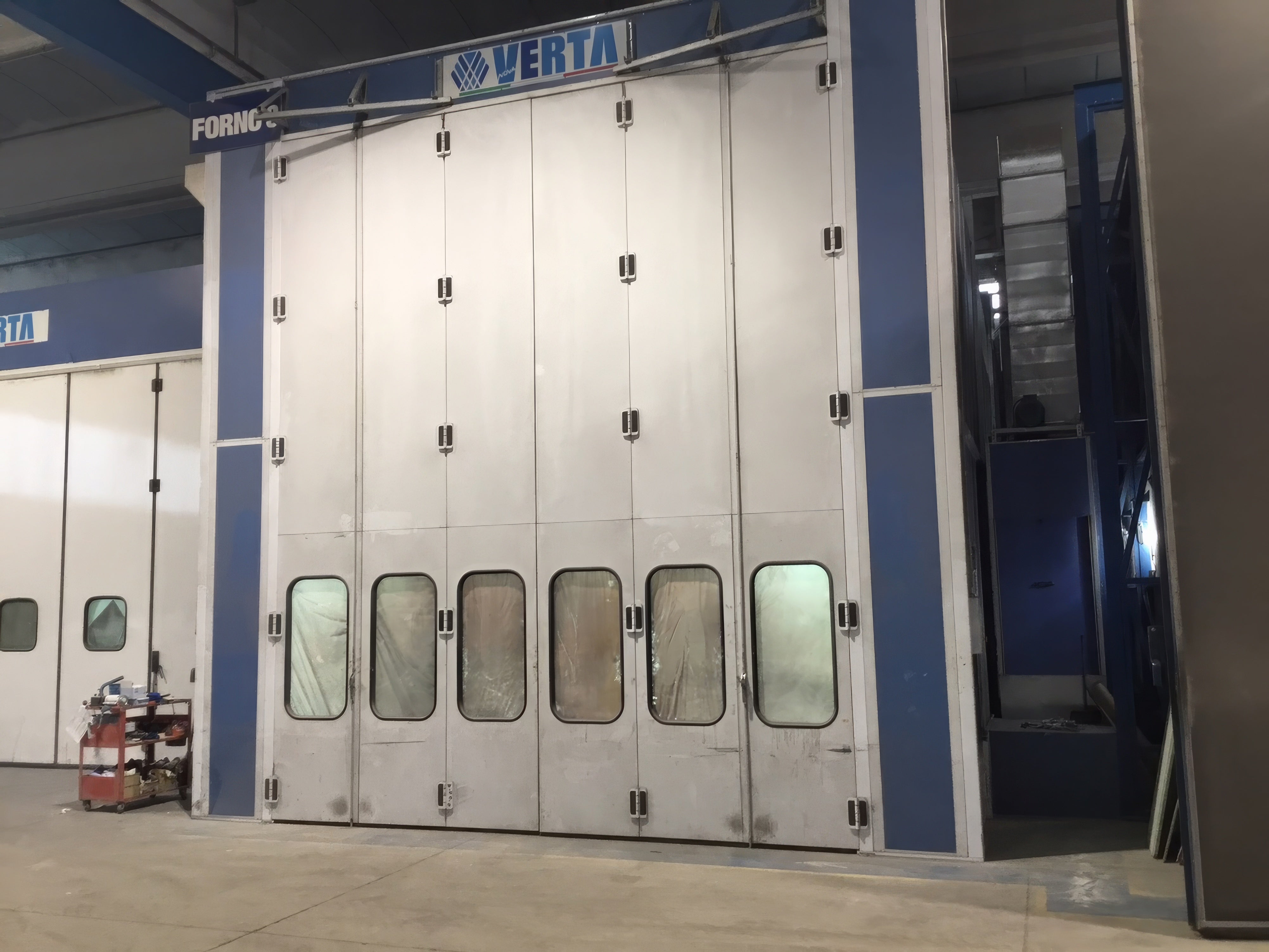Cabine de sablage – 12 mètres