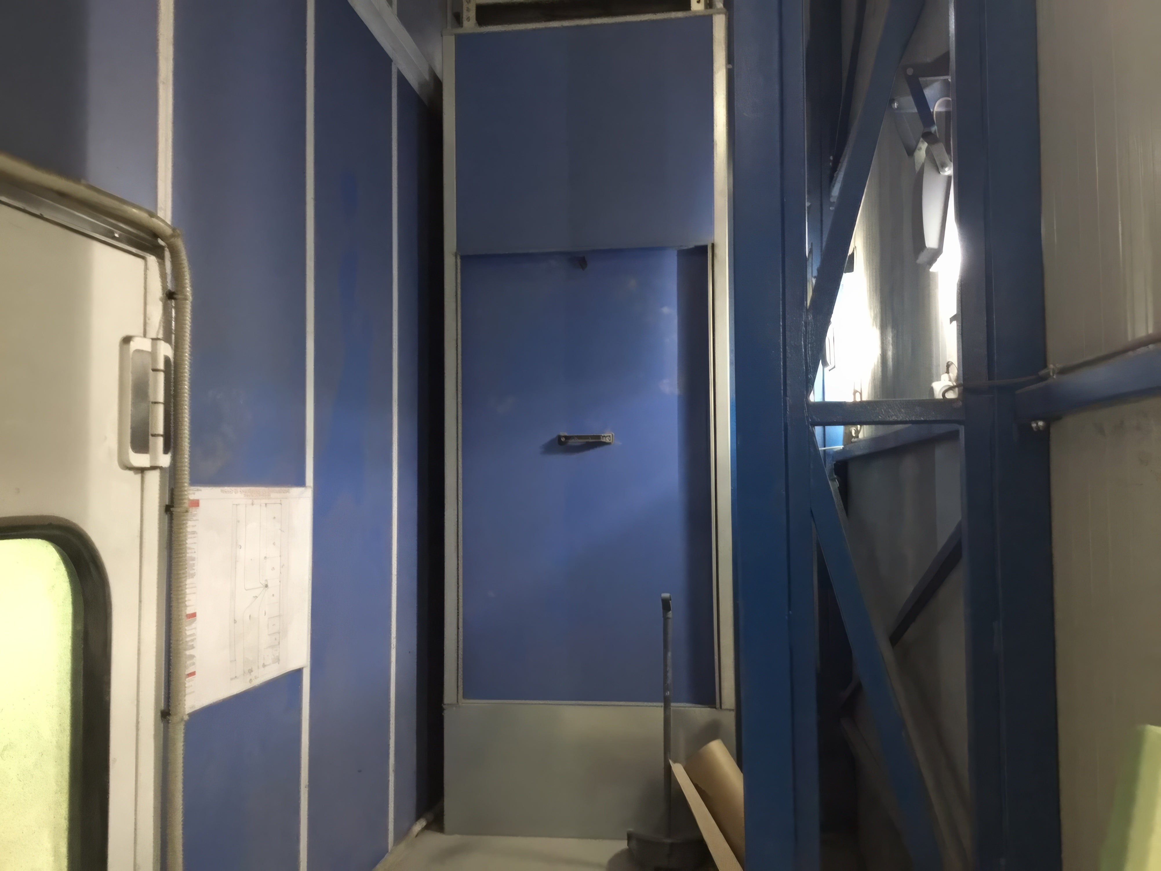 Cabine de sablage – 12 mètres