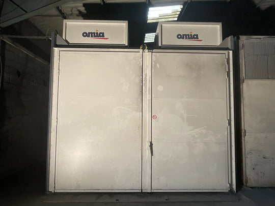 Cabine de sablage / grenaillage OMIA – Box 7 m BGCOMAGENCY