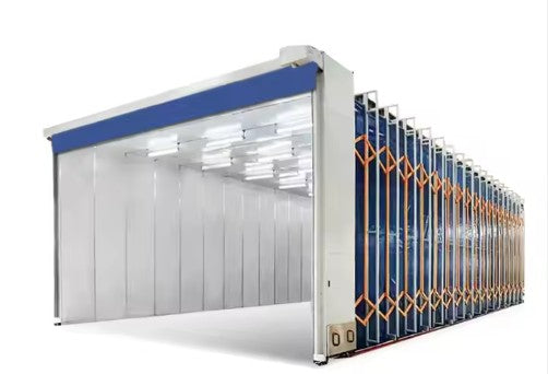 Cabines rétractables industrielles