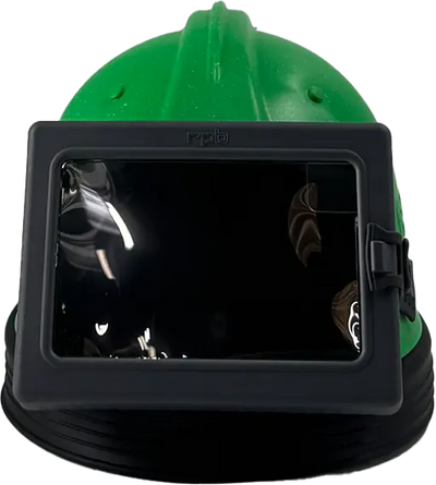 GVS-RPB – Astro – Casque de sablage complet (cape nylon, indicateur de débit, tuyau d'air, régulateur)