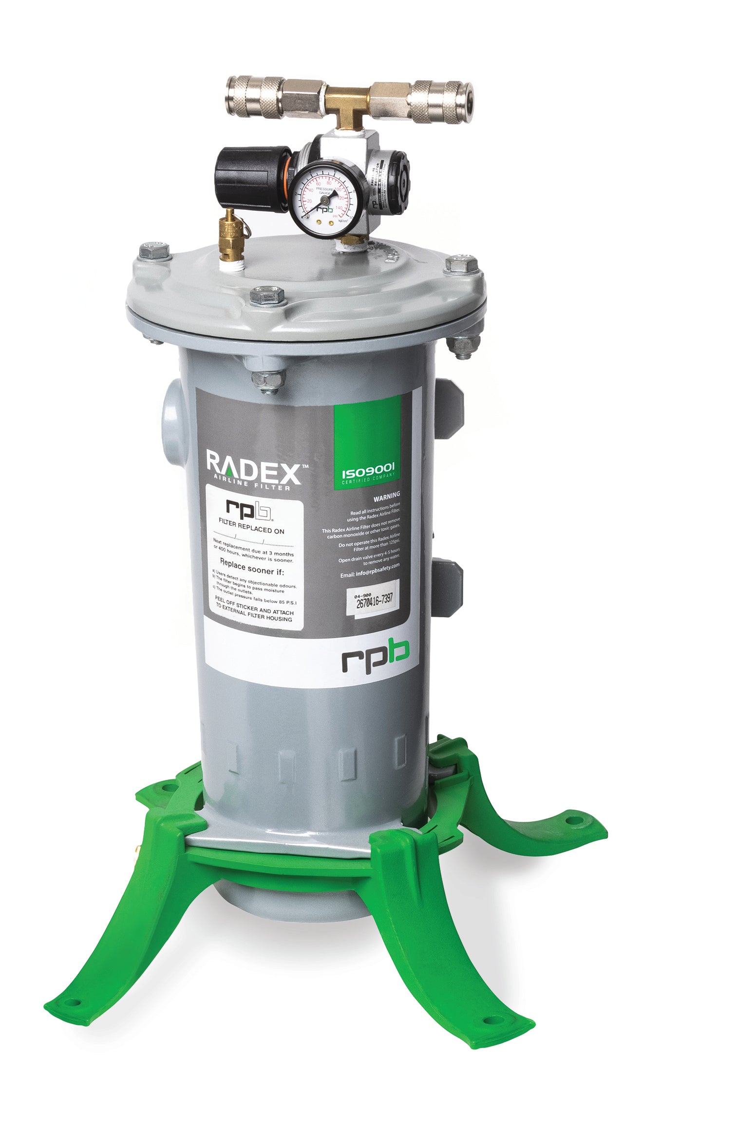 GVS-RPB – Radex – Filtre pour ligne d'air