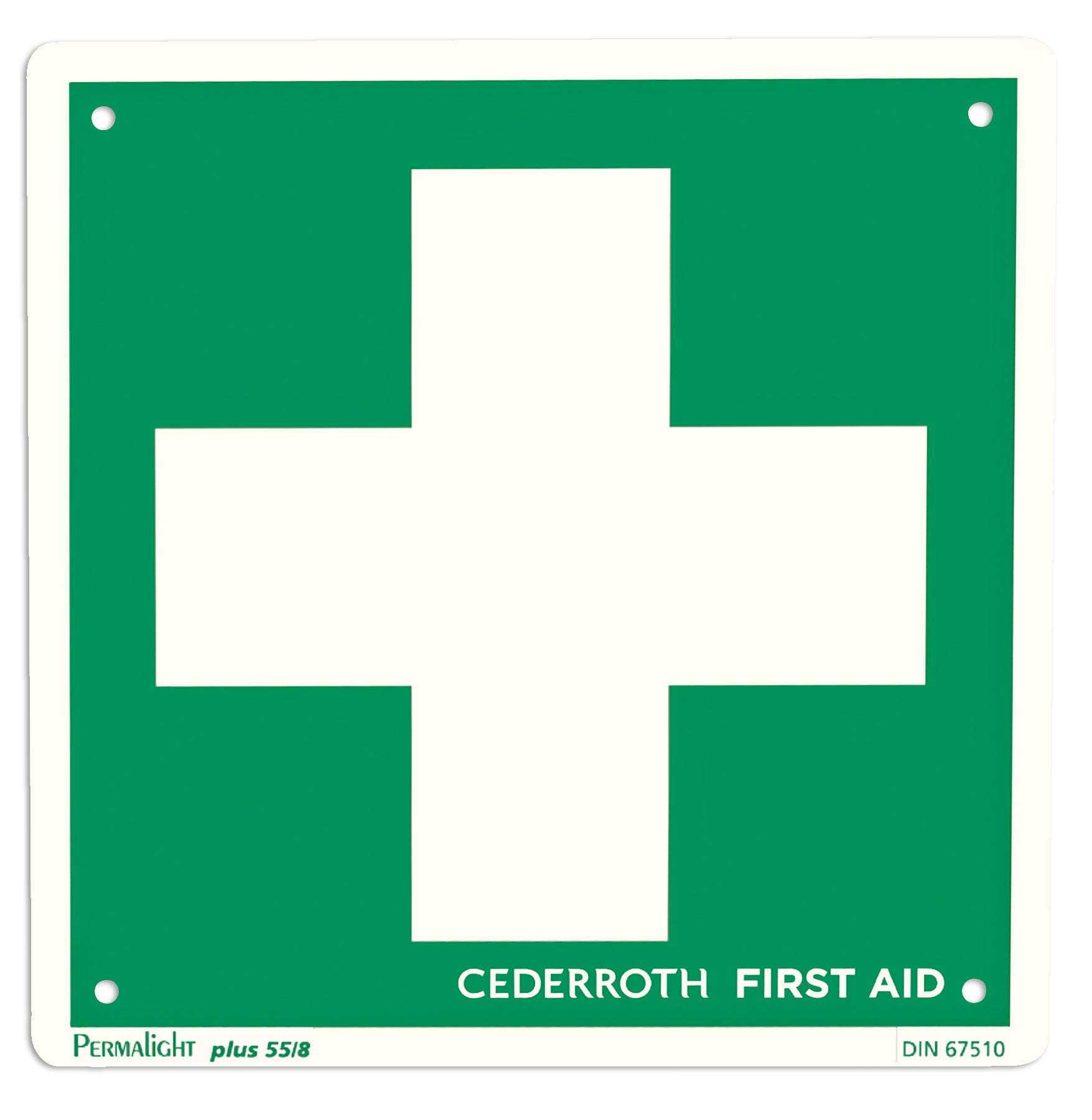 Cederroth - panneau premiers secours, double face