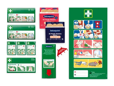Cederroth - Recharge pour le panneau premiers secours, REF 190900 (plus commercialisé)
