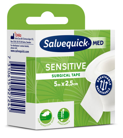 Cederroth - Rouleau pansement sensitive 5m x 2,5cm