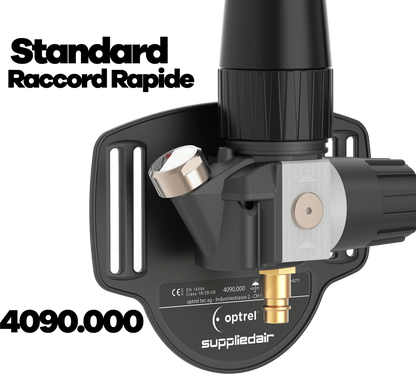 OPTREL Suppliedair système PAPR avec raccord | BG COM AGENCY BGCOMAGENCY