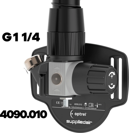 OPTREL Suppliedair système PAPR avec raccord | BG COM AGENCY BGCOMAGENCY