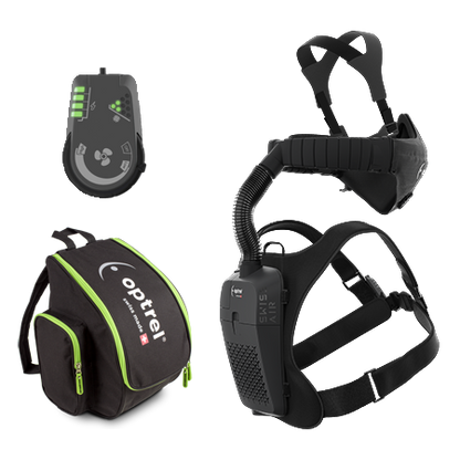 OPTREL – Swiss air noir poussiéres complet avec télécommande