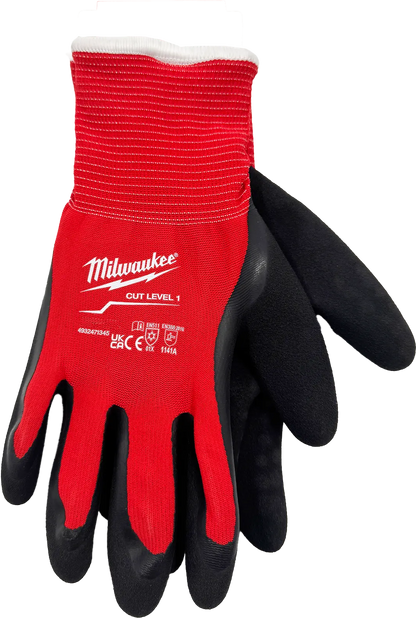 MILWAUKEE - GANTS HIVER ANTI COUPURE NIVEAU 1/A BGCOMAGENCY