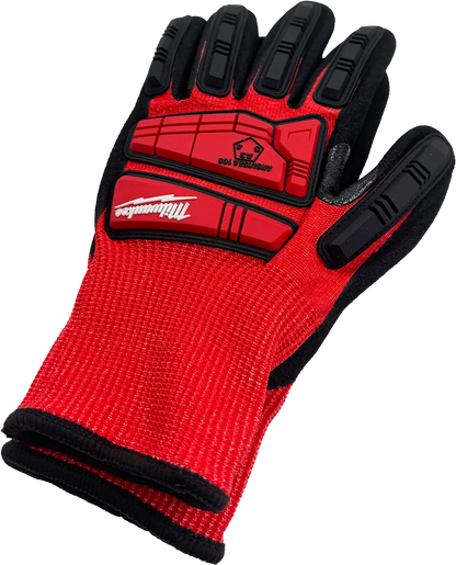 MILWAUKEE - GANTS ANTI-CHOC & ANTI-COUPURE NIVEAU 3/C BGCOMAGENCY