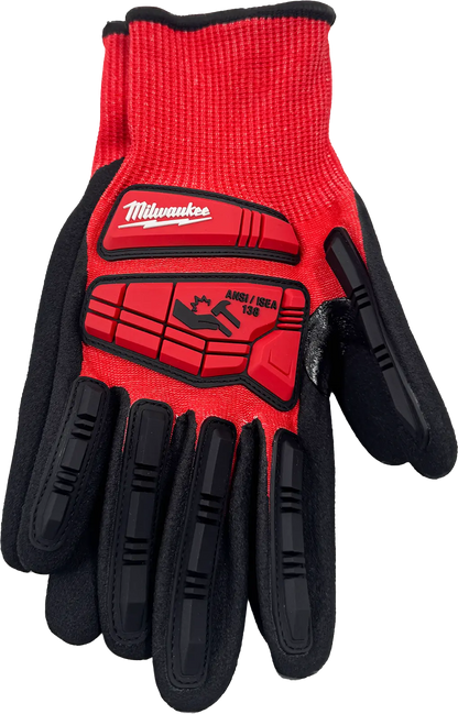 MILWAUKEE - GANTS ANTI-CHOC & ANTI-COUPURE NIVEAU 3/C BGCOMAGENCY