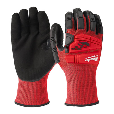 MILWAUKEE - GANTS ANTI-CHOC & ANTI-COUPURE NIVEAU 3/C