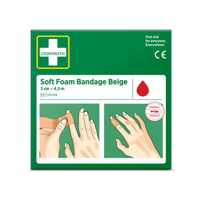 Cederroth - Soft Foam Cederroth BEIGE 3 cm