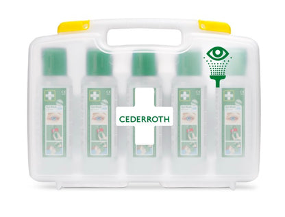 Cederroth - Malette douche oculaire Cederroth (5 x 500 ml) - REMPLACE REF 7255