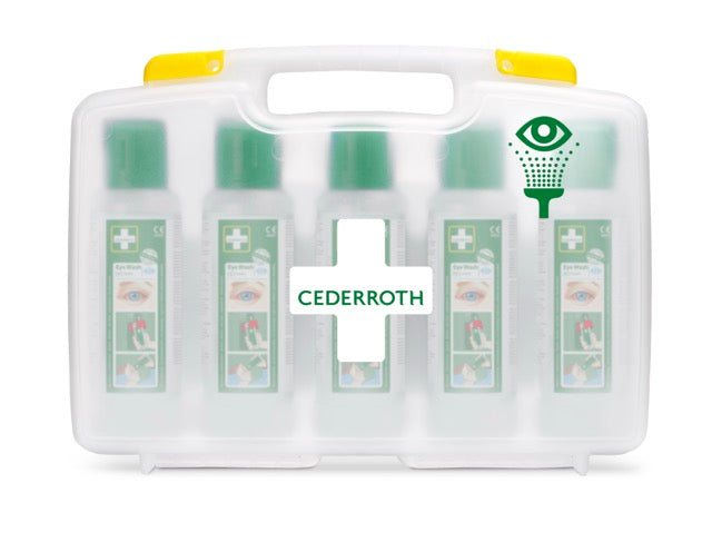 Cederroth - Malette douche oculaire Cederroth (5 x 500 ml) - REMPLACE REF 7255