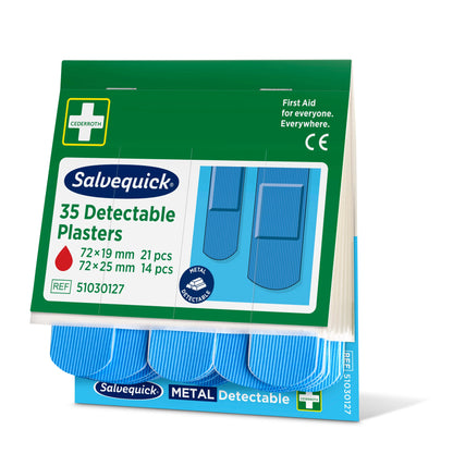 CEDERROTH - 1 (x35) pansements bleus détectable BGCOMAGENCY