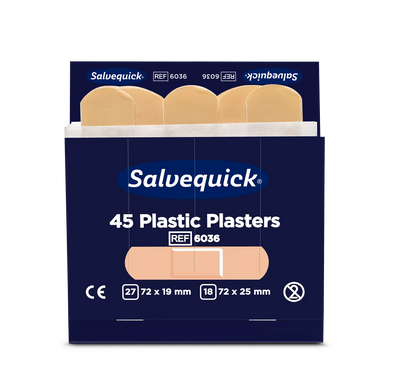 CEDERROTH - Pansements plastique, 45 pcs/recharge