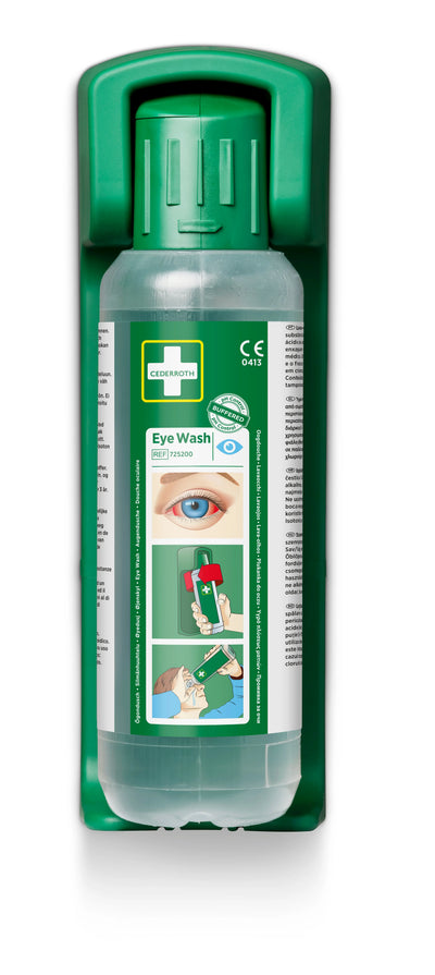 Cederroth - Porte flacon murale (pour douche oculaire Cederroth 500 ml)
