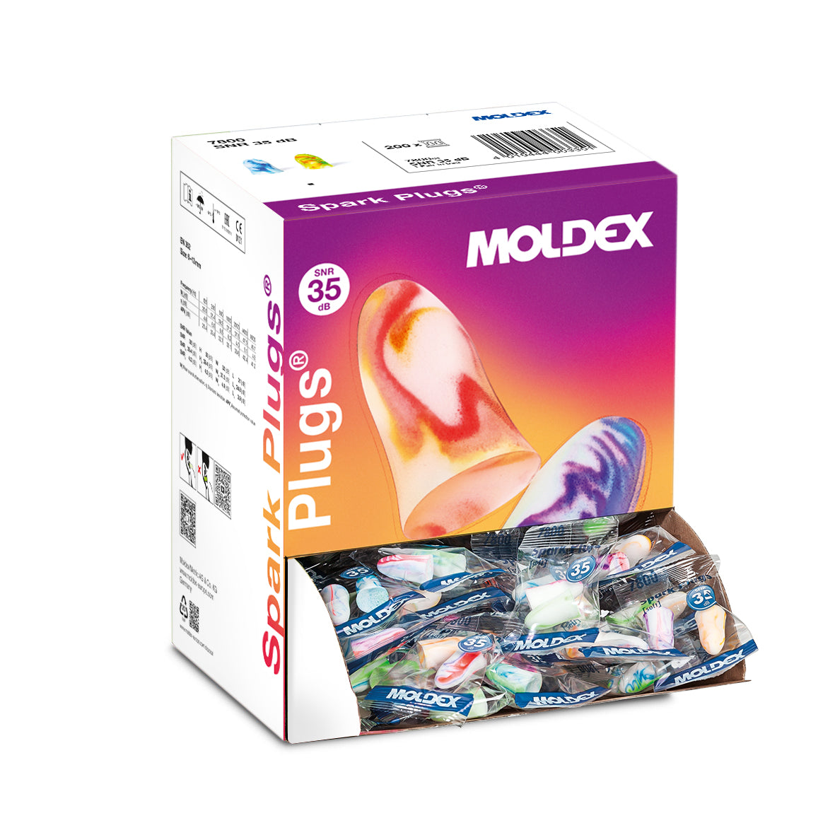 MOLDEX - Bouchons Mousse Spark Plug® Sachet