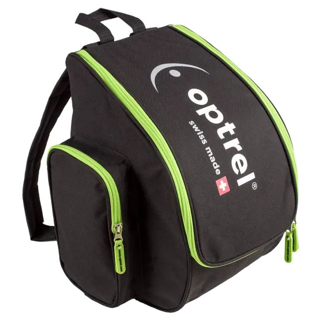 OPTREL sac à dos noir/vert pour PAPR e3000X | BG COM AGENCY BGCOMAGENCY