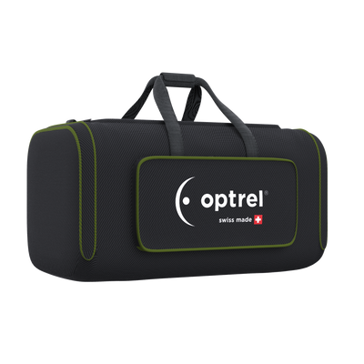 OPTREL – Sac e3000X noir/vert avec logo optrel